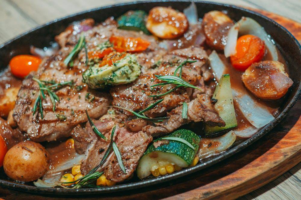 ilustrasi steak
