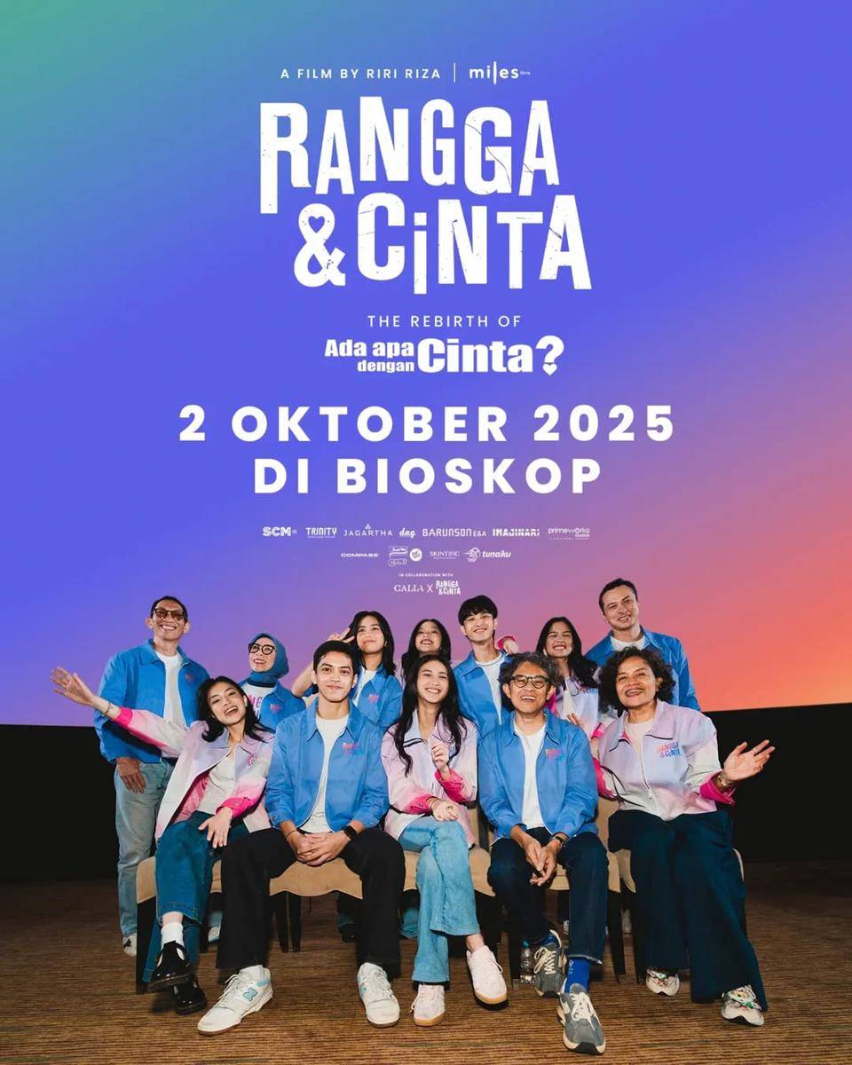 Segala Hal tentang Film Rangga & Cinta, Tayang 2 Oktober 2025