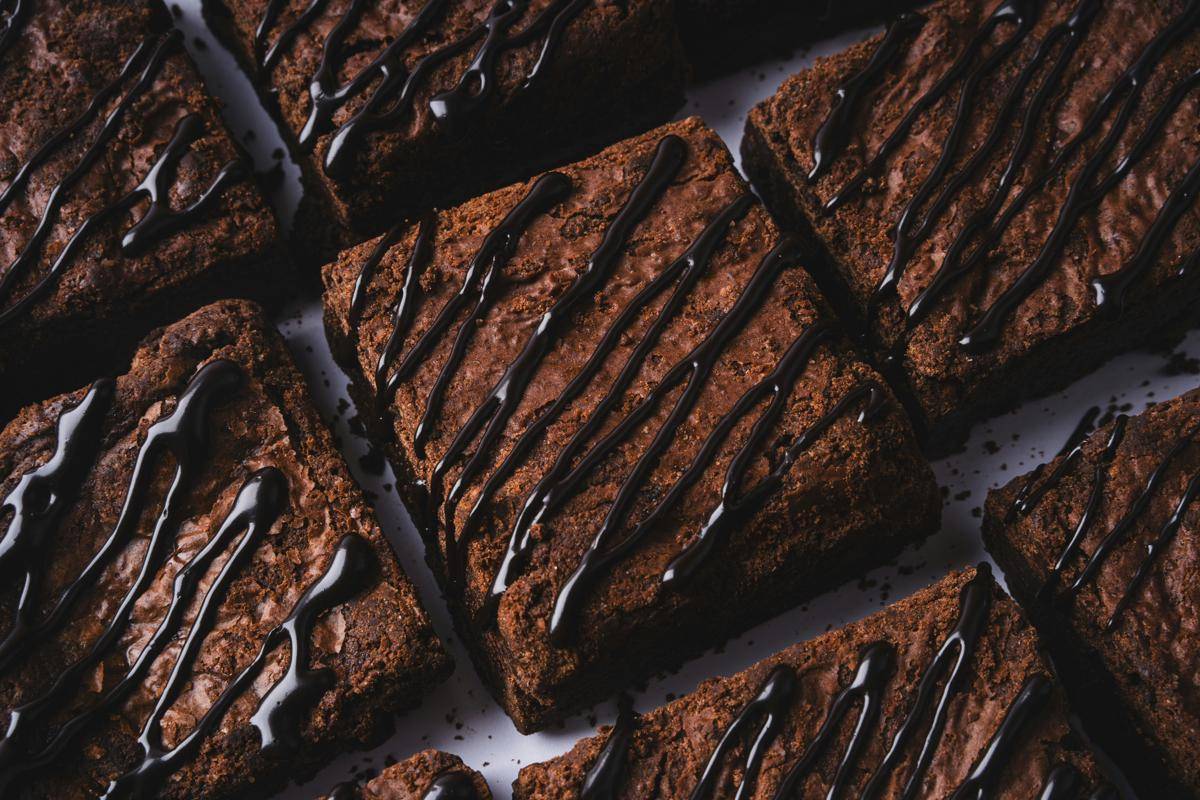 ilustrasi brownies oat 