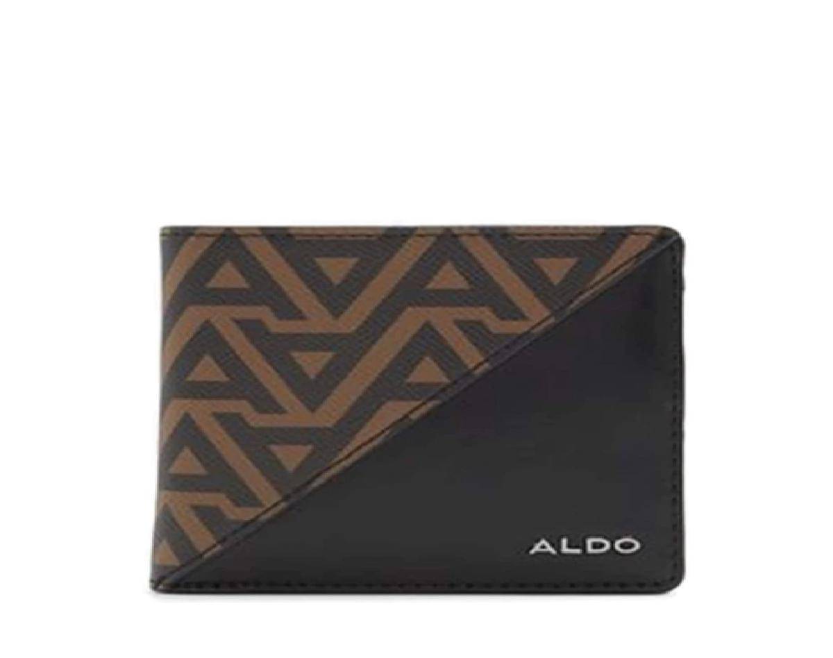 ALDO Glerrade Men's Wallet Change Purse Brown Overflow (shopee.co.id/Aldo Official Store)