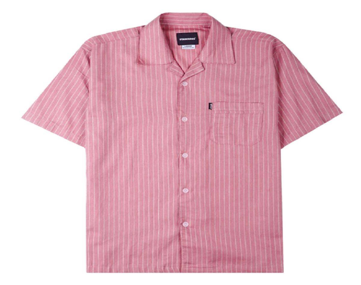 STARCROSS Hawaiian Shirt Peach ｜ HS HW 126 (shopee.co.id/Starcross Official Shop)