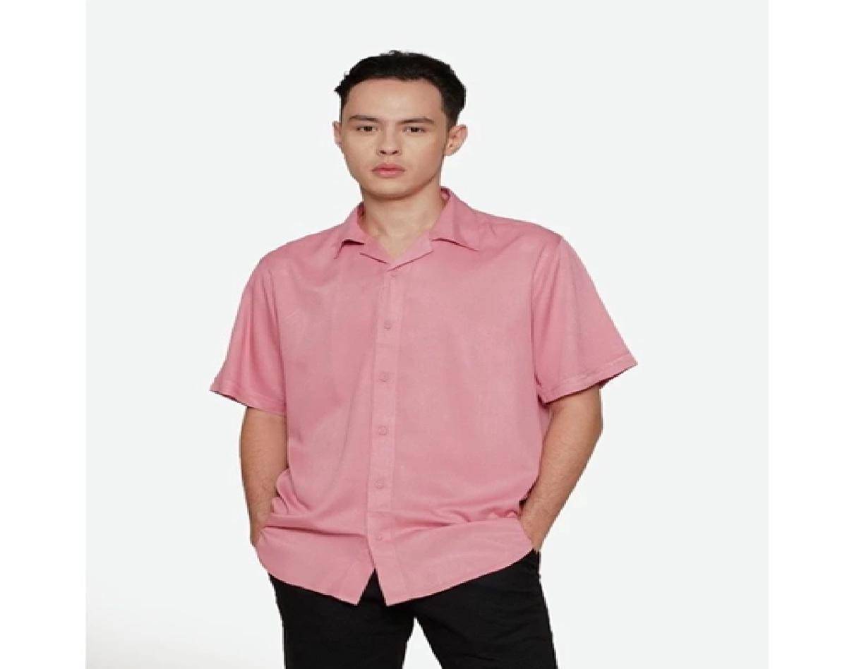 ERIGO Short Shirt Bilis Peach (shopee.co.id/ERIGO Official Shop)