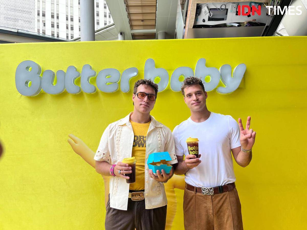 Potret Nick dan Henry Burch, Butter Baby di Central Park Mall, Jakarta Barat