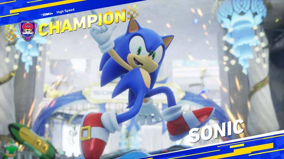 Screenshot versi PS5 dari Sonic Racing: Crossworlds, diambil Fahrul Nurullah. (Dok. SEGA/Sonic Racing Crossworlds).