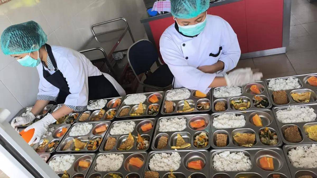 Ilustrasi penyiapan makanan makan bergizi gratis. (dok. PPJI Jateng)