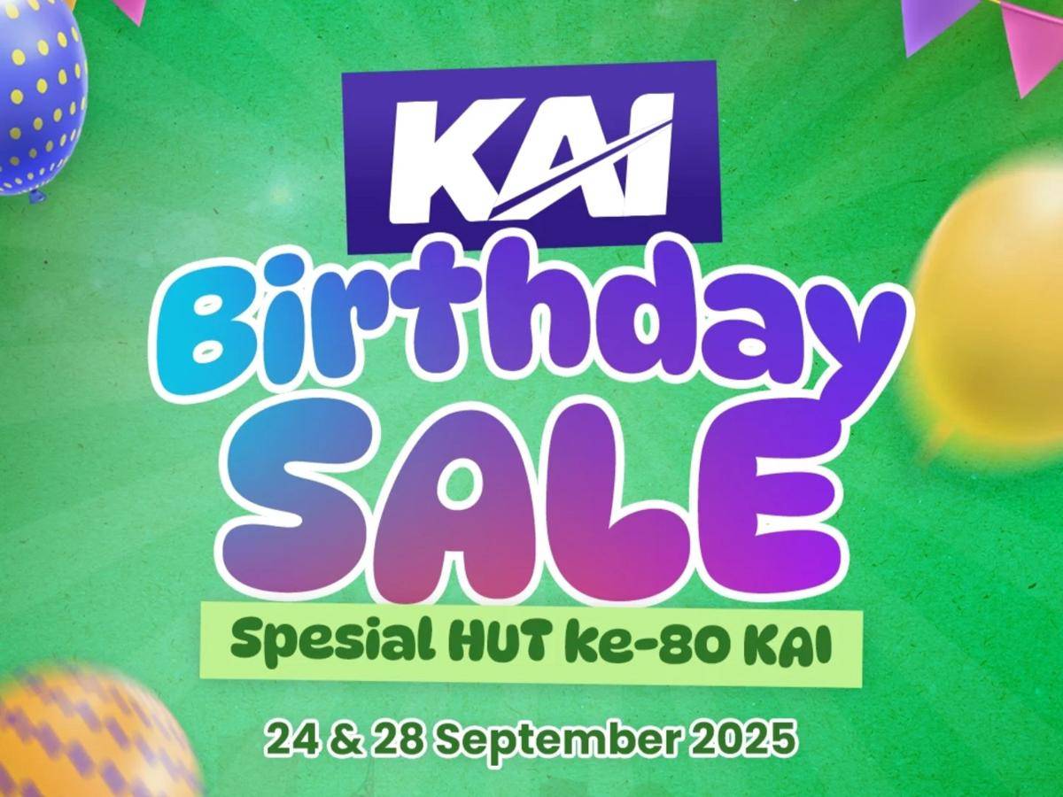 promo tiket kereta Rp80 ribu