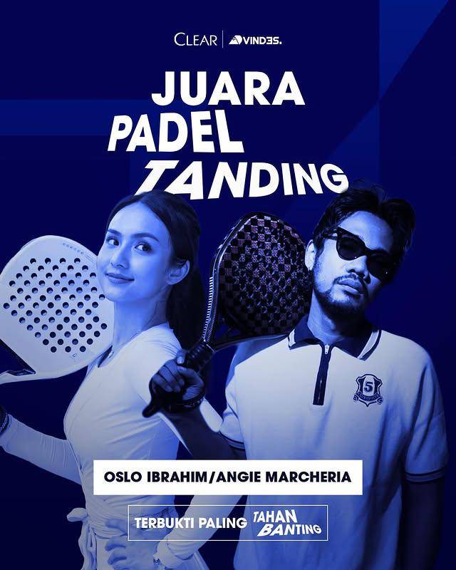 Poster pemenang cabor Padel Tanding di Tahan Banting Vindes 2025