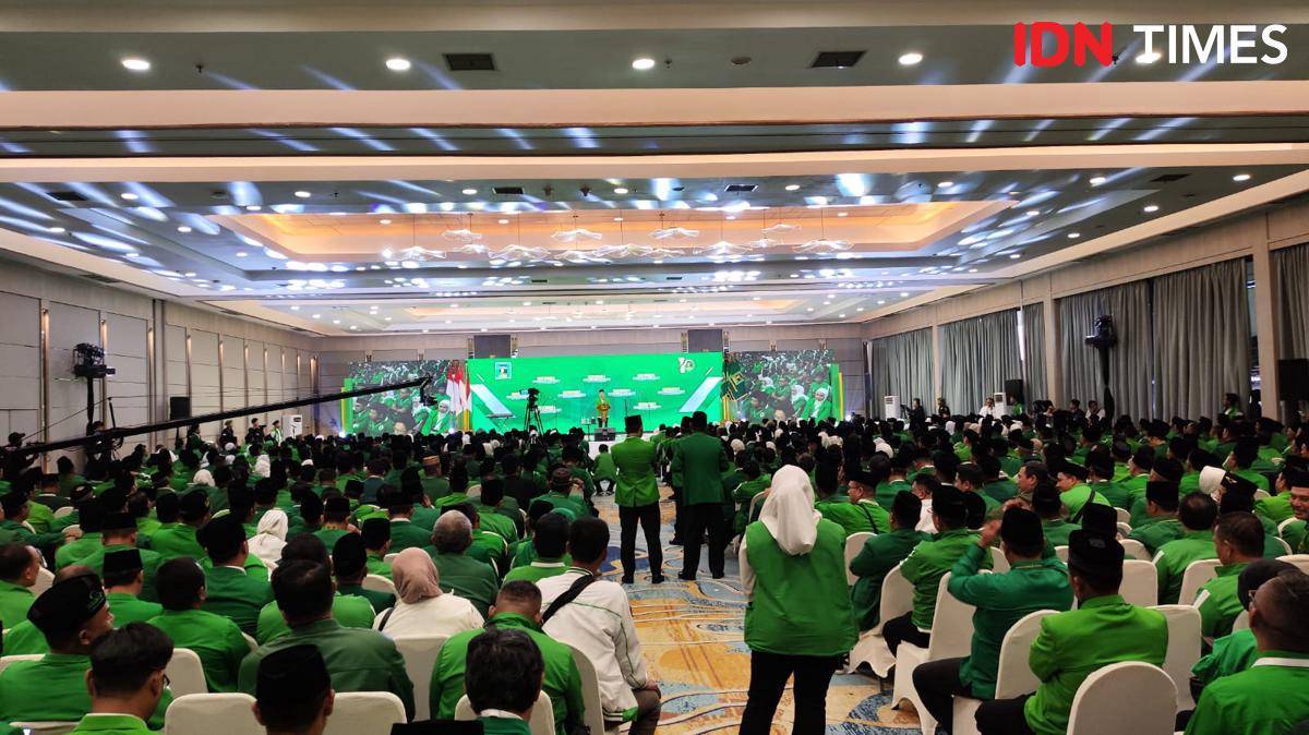 Gelaran Muktamar X PPP (IDN Times/Yosafat Diva Bayu Wisesa)