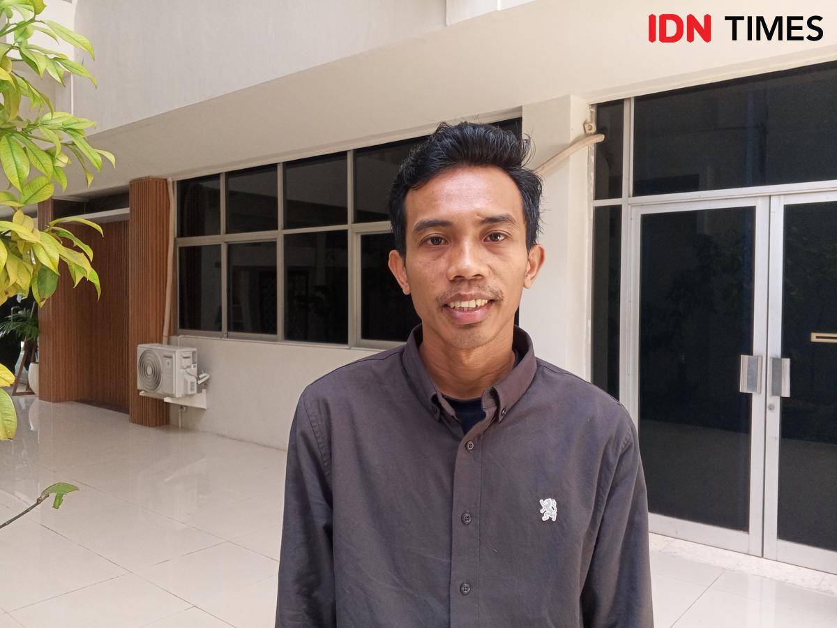 Ketua Badan Koordinasi HMI Bali Nusa Tenggara Caca Handika.