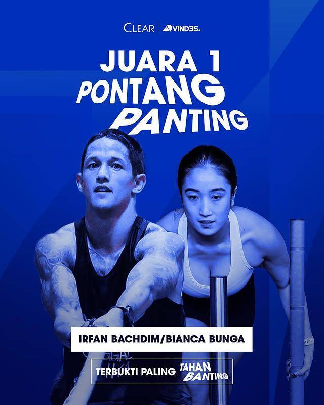 Poster pemenang cabor Pontang Panting di Tahan Banting Vindes 2025