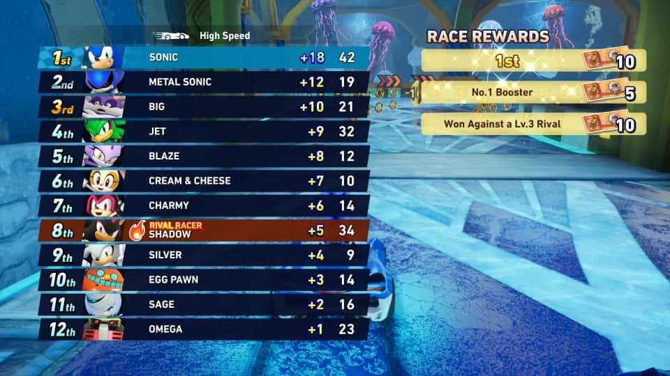 Screenshot versi PS5 dari Sonic Racing: Crossworlds, diambil Fahrul Nurullah. (Dok. SEGA/Sonic Racing Crossworlds).