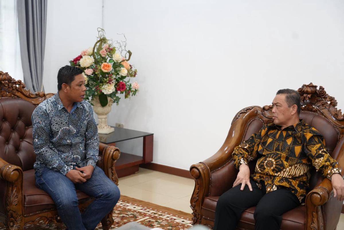 Gubernur Kalbar bertemu Ketua BGN Regional Kalbar. 