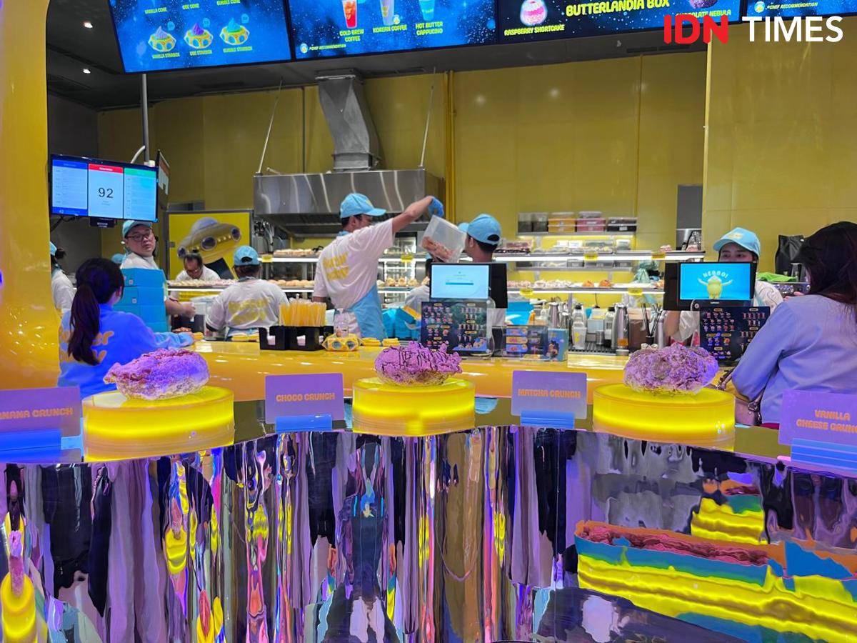 Potret gerai Butter Baby di Central Park Mall, Jakarta Barat