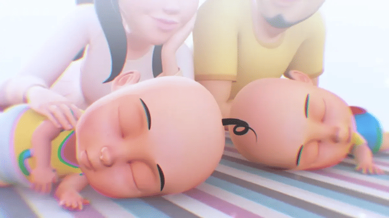 Episode Upin dan Ipin yang menampilkan orang tuanya