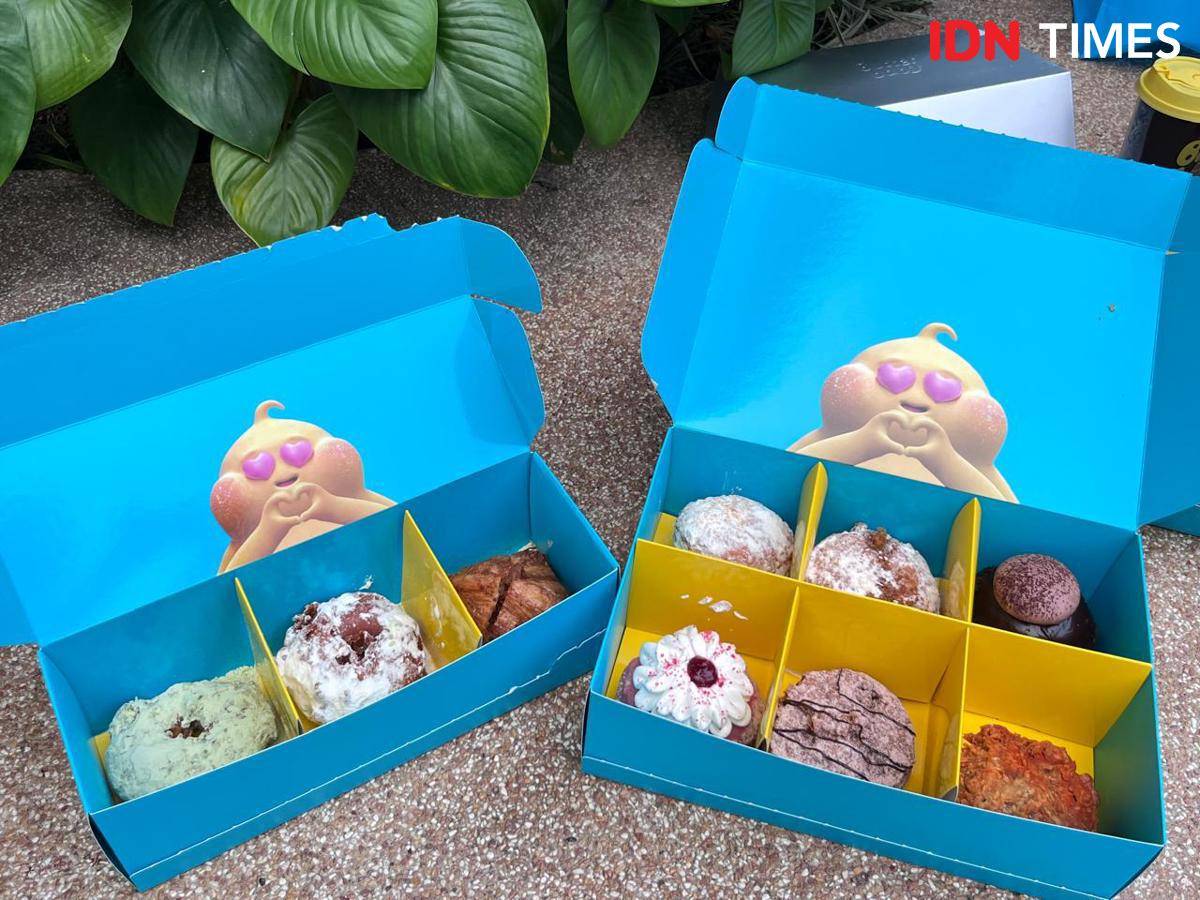 Potret donat Butter Baby di Central Park Mall, Jakarta Barat
