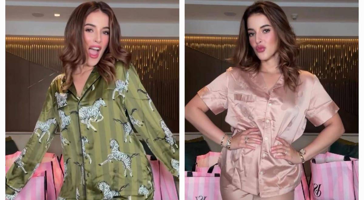 potret Tasya Farasya borong baju tidur baru 