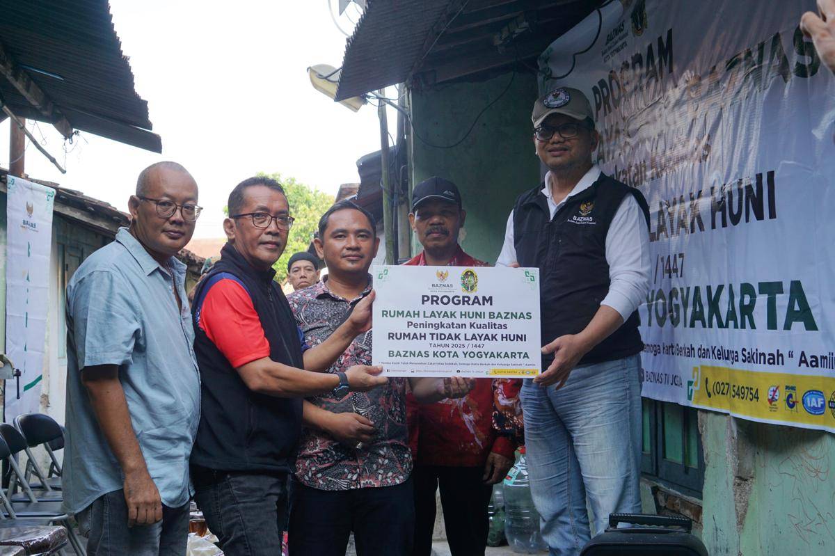 2 Rumah Tak Layak Huni di Kota Jogja Dibedah Pemkot