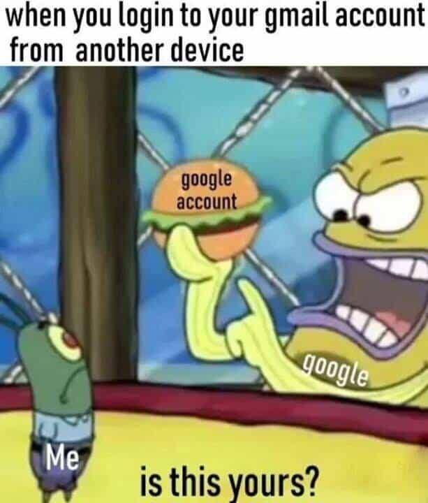 meme Gmail terkocak 