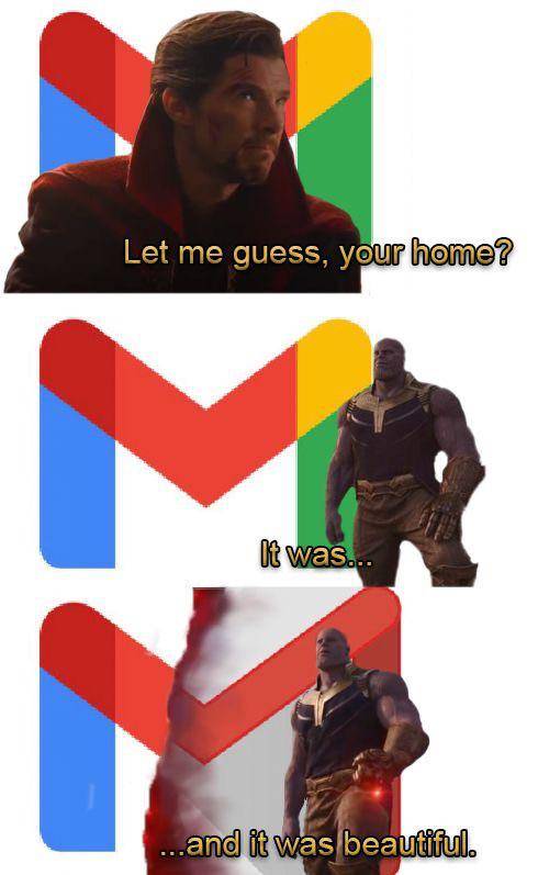 meme Gmail terkocak 