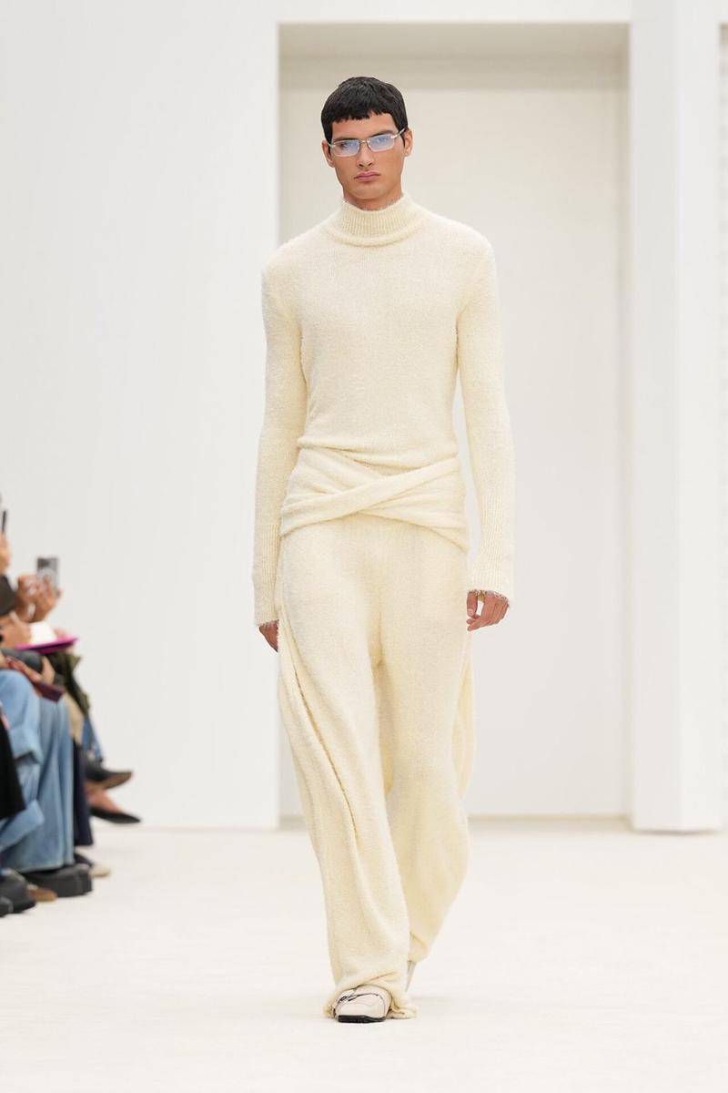 Koleksi Ferrari S/S '26 di Milan Fashion Week (dok. Ferrari)