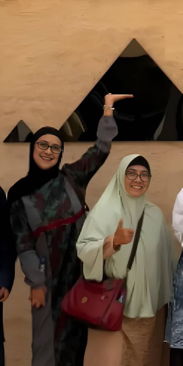 Shahnaz Haque di Mesir