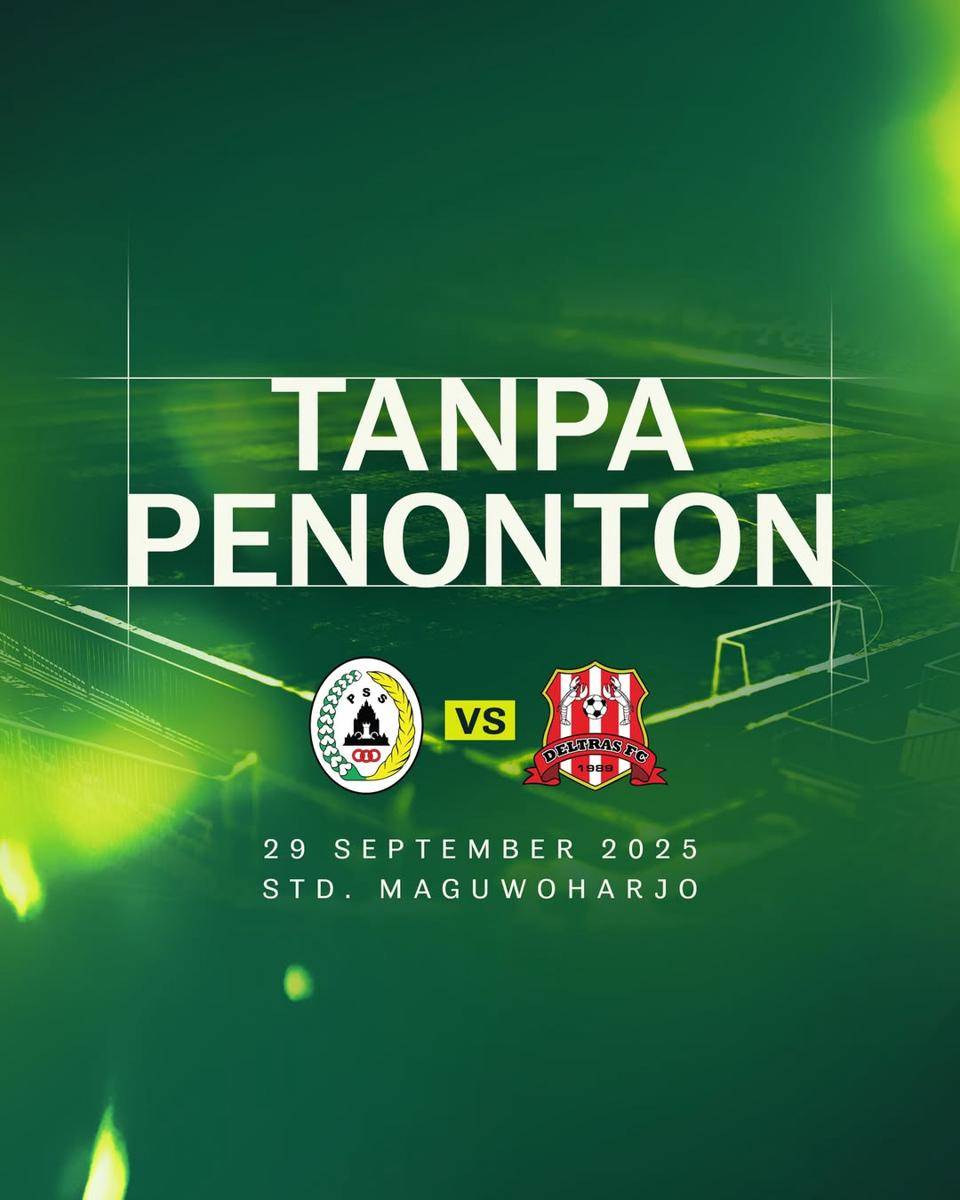 Main tanpa penonton, PSS minta doa restu masyarakat Sleman. (instagram.com/pssleman)