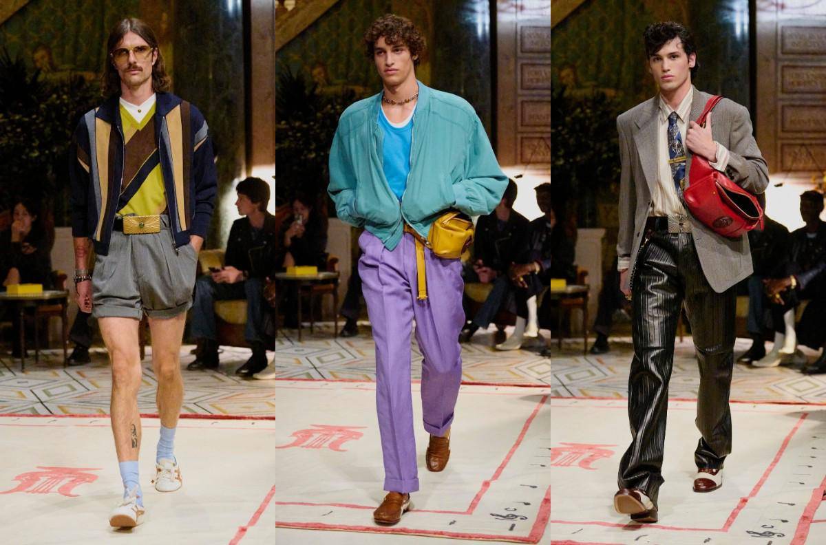 Koleksi Versace S/S '26 di Milan Fashion Week (dok. Versace)