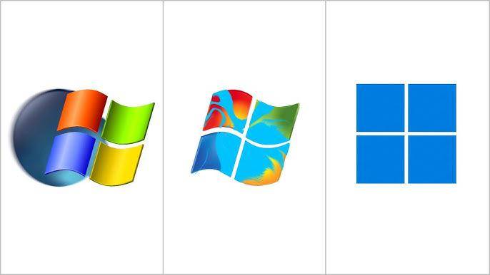 evolusi logo Windows 