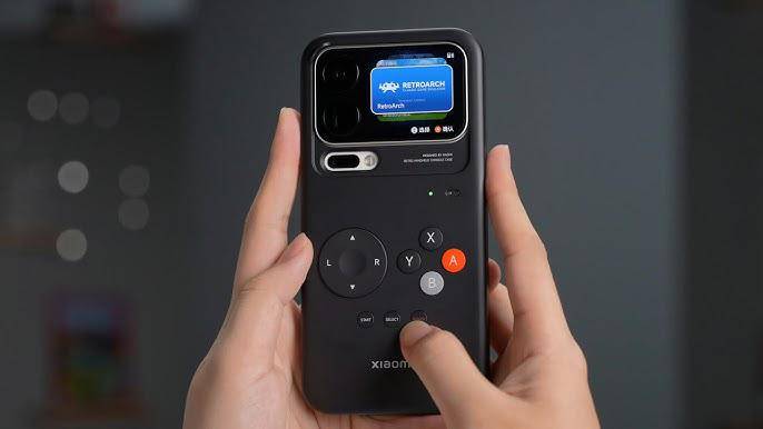 Retro Handheld Console Case pada Xiaomi 17 Pro series