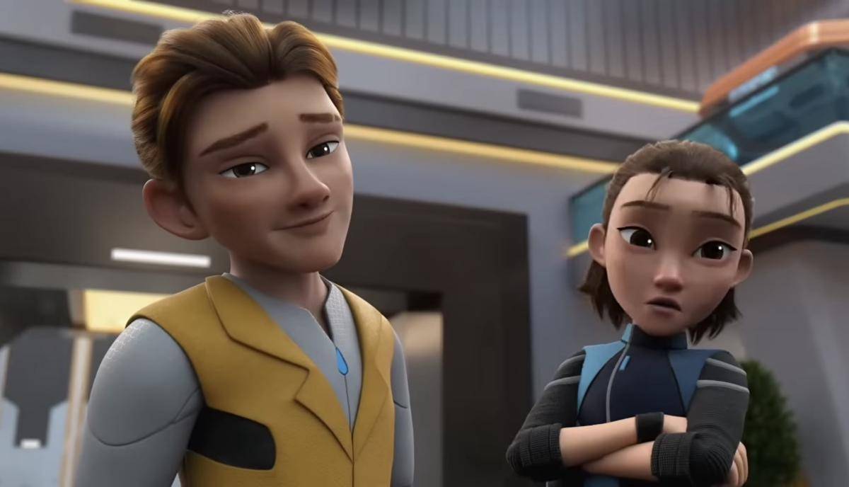 Rizka dan Sam (dok. Wau Animation/Ejen Ali)