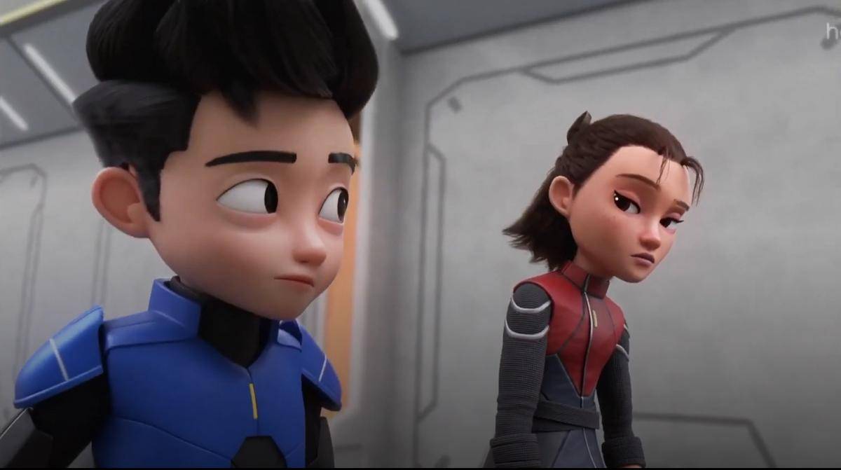 Rizka dan Ali (dok. Wau Animation/Ejen Ali)