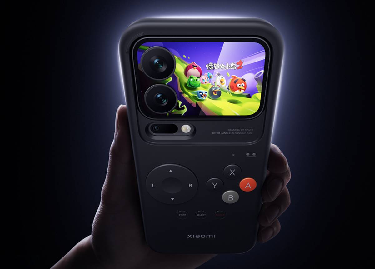 Retro Handheld Console Case pada Xiaomi 17 Pro series