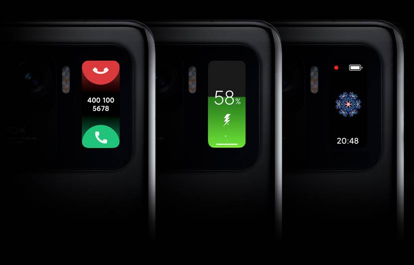 layar belakang Mi 11 Ultra