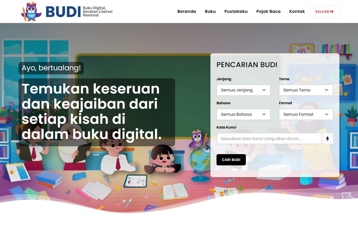situs BUDI (budi.kemdikbud.go.id)