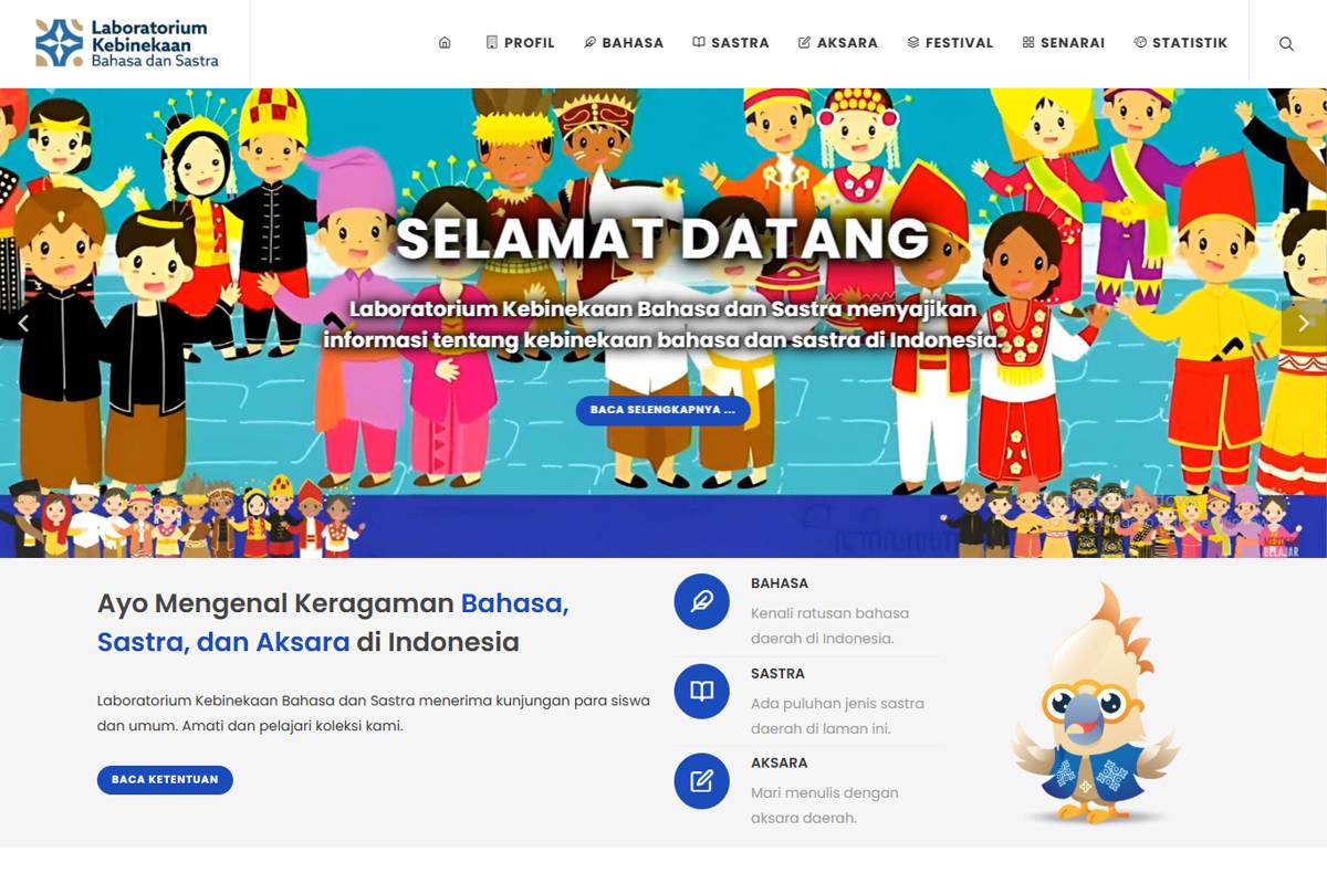 situs Labbineka (labbineka.kemdikbud.go.id)