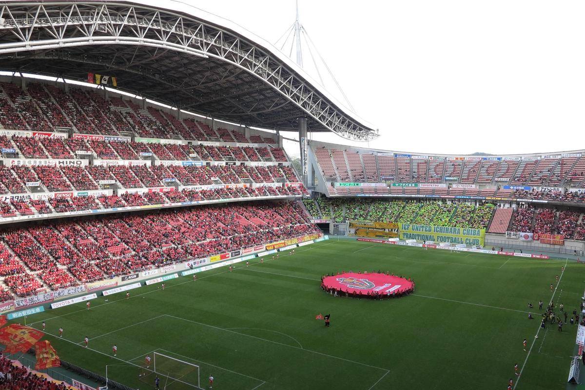 ilustrasi pertandingan J1 League