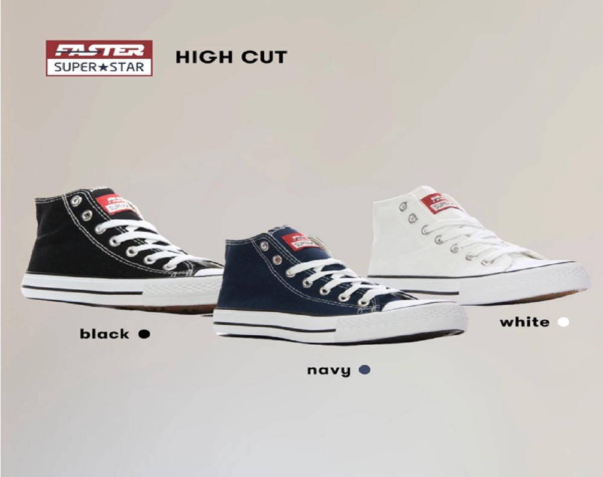 Faster SNEAKERS KANVAS (shopee.co.id/Regina Footwear Official Shop)