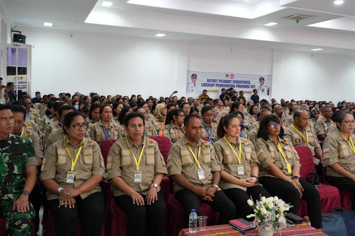 Para pejabat Pemprov NTT wajib mengikuti retret di Unhan Ben Mboi Atambua. 