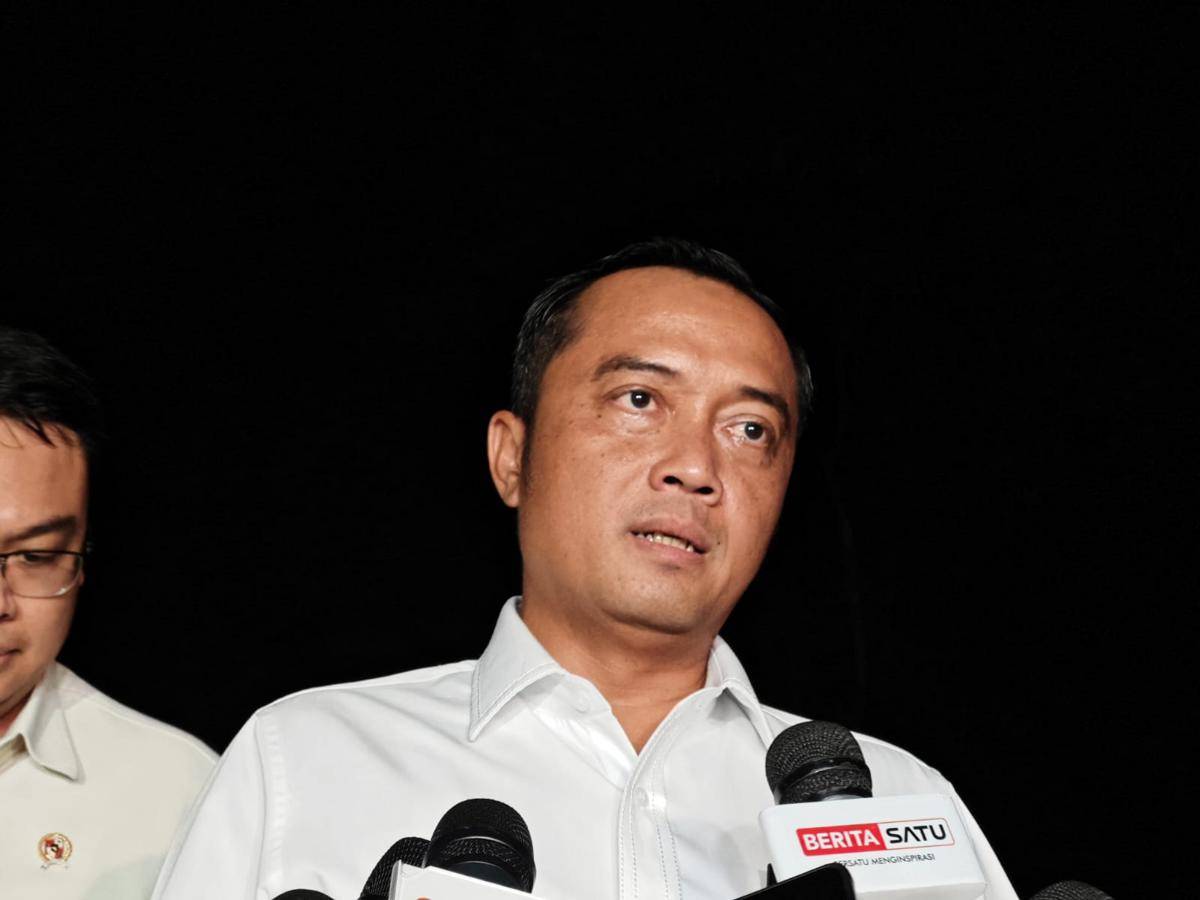  Menteri Sekretaris Negara (Mensesneg), Prasetyo Hadi di Kertanegara, Minggu (28/9/2025). (IDN Times/Muhammad Ilman Nafi'an)