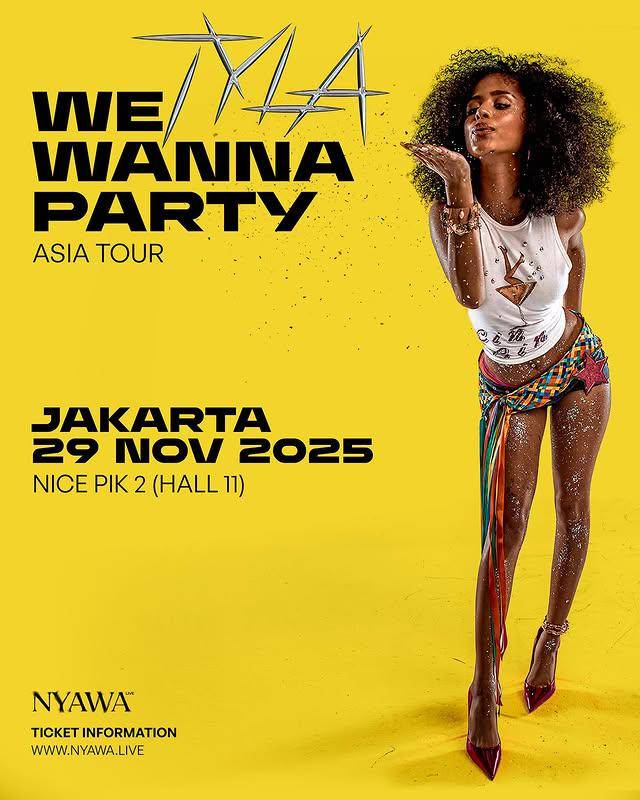 harga tiket konser Tyla “We Wanna Party” di Indonesia 2025 dan cara belinya