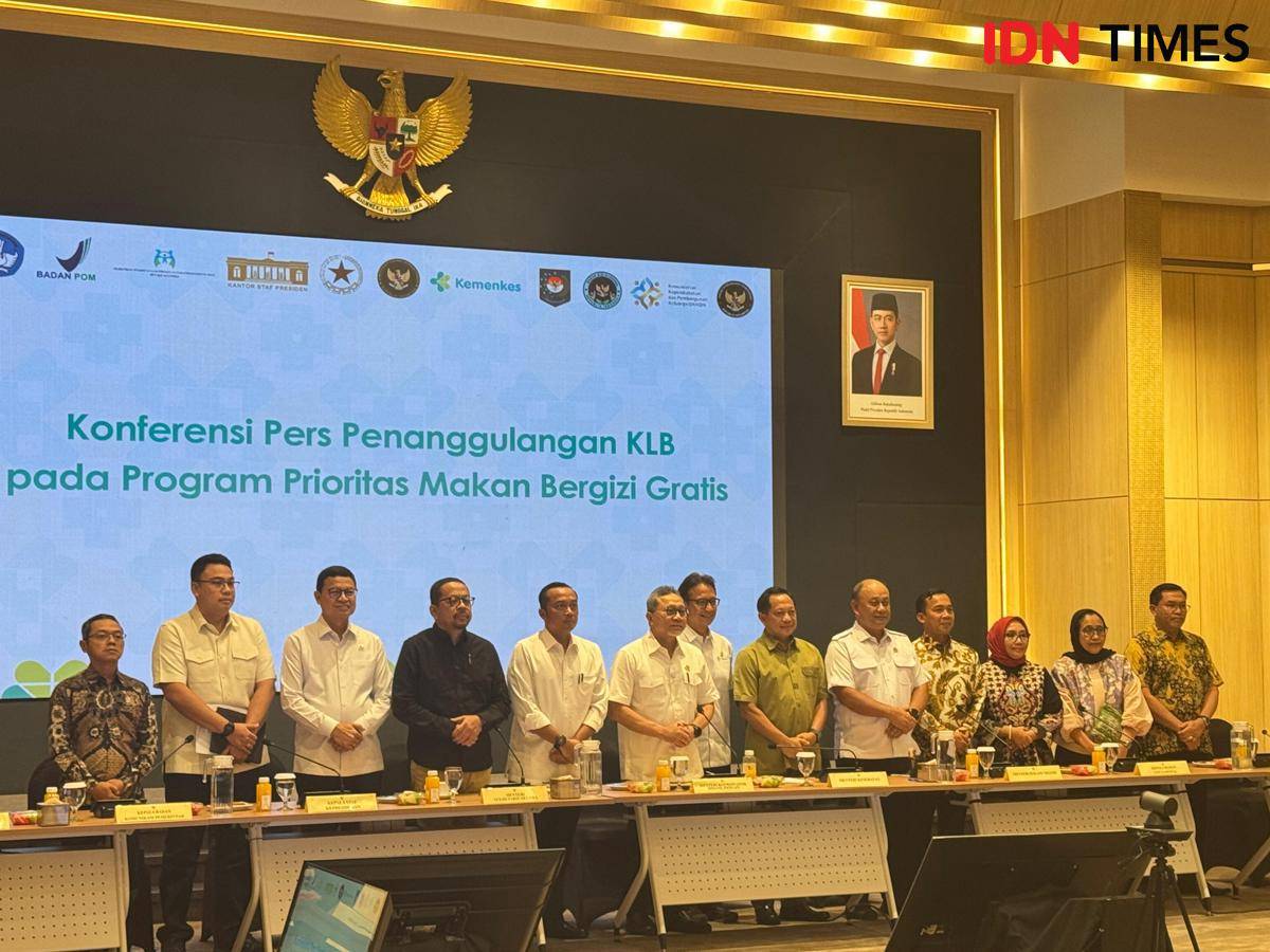 Jumpa pers soal MBG