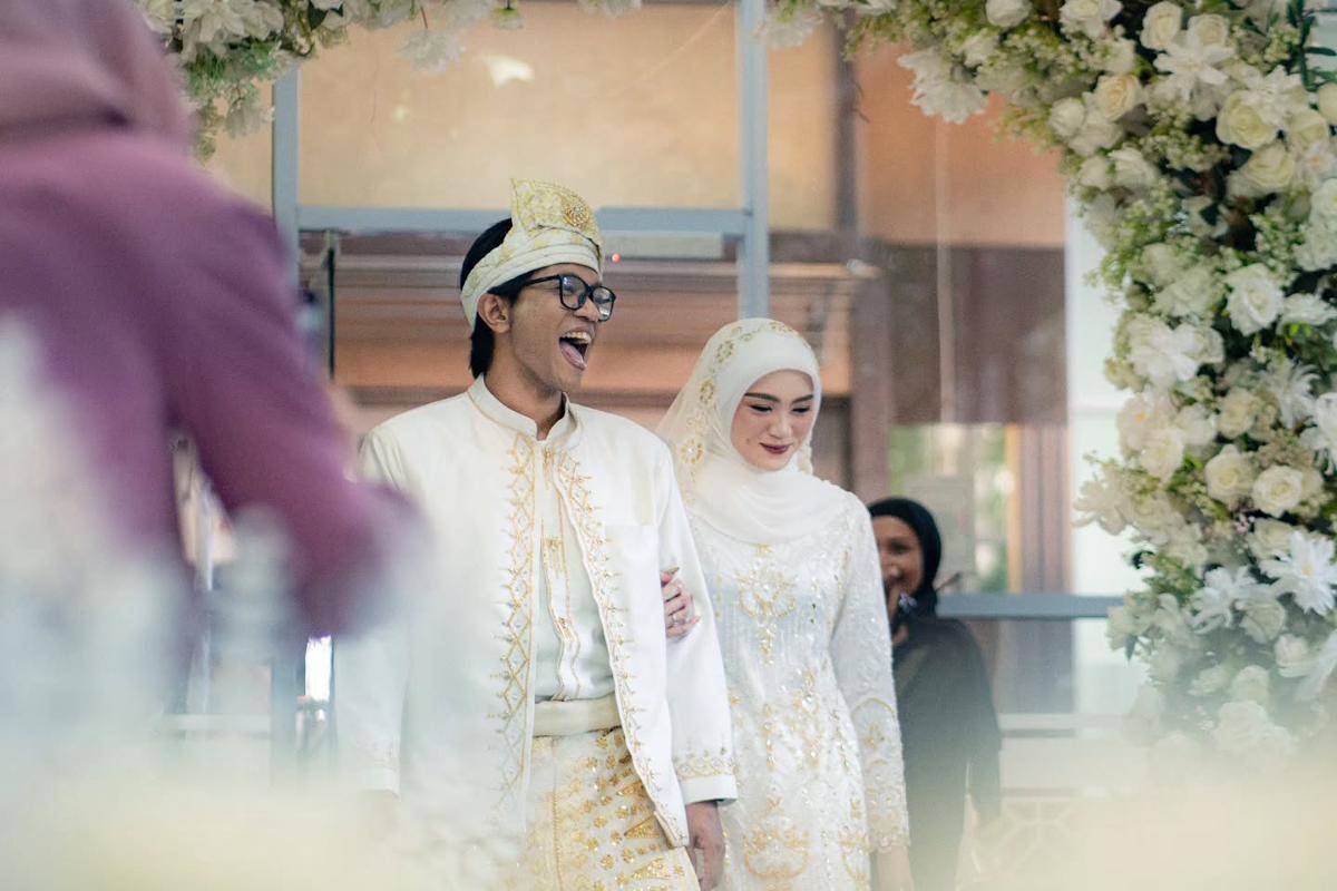 Pernikahan Komika Dzawin Nur dan Renny Rachmawaty (Instagram.com/dzawin_nur)