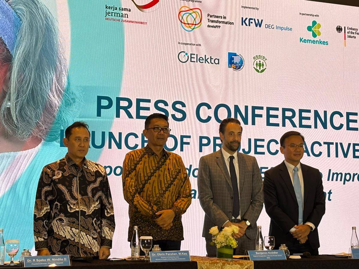 Acara peluncuran Project ACTIVE 2.0 di Jakarta pada Rabu (24/9).