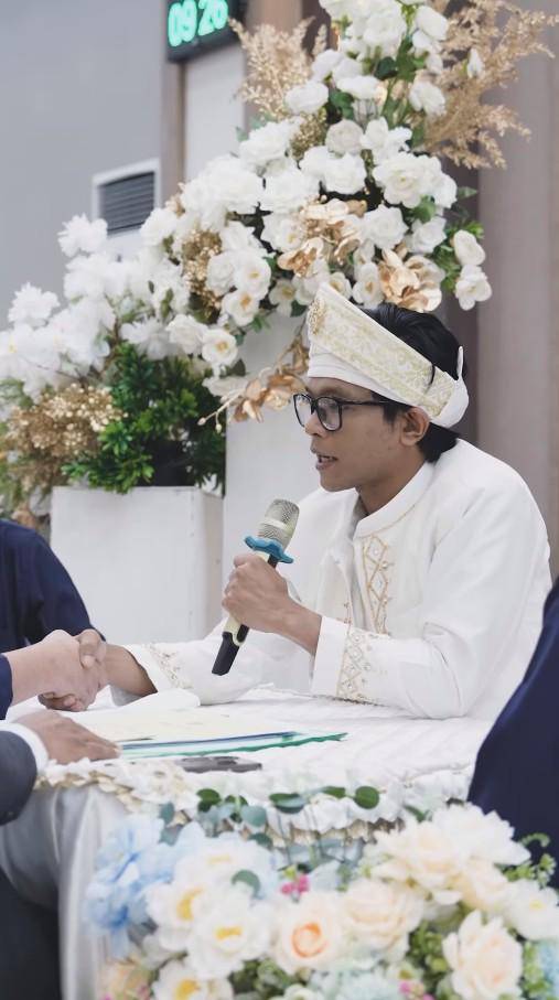 Pernikahan Komika Dzawin Nur dan Renny Rachmawaty (Instagram.com/dzawin_nur)