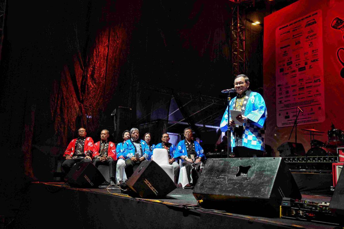 Gubernur DKI Jakarta Pramono Anung menghadiri festival Jak-Japan Matsuri 2025