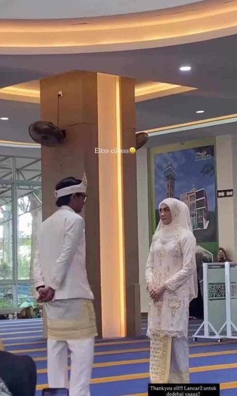 Pernikahan Komika Dzawin Nur dan Renny Rachmawaty (Instagram.com/dzawin_nur)