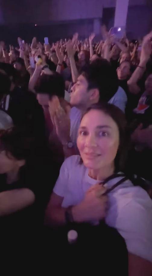 Luna Maya dan Maxime Nonton Konser MUSE (Instagram.com/lunamaya)