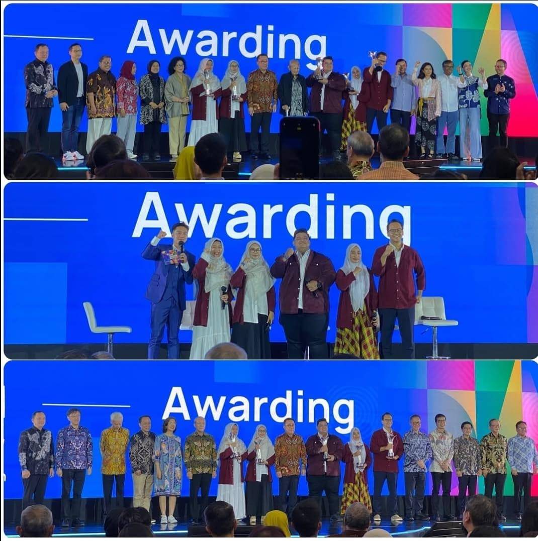 Hana Maulida di panggung Apresiasi SATU Indonesia Awards 2024 (instagram.com/kakakaman.id)
