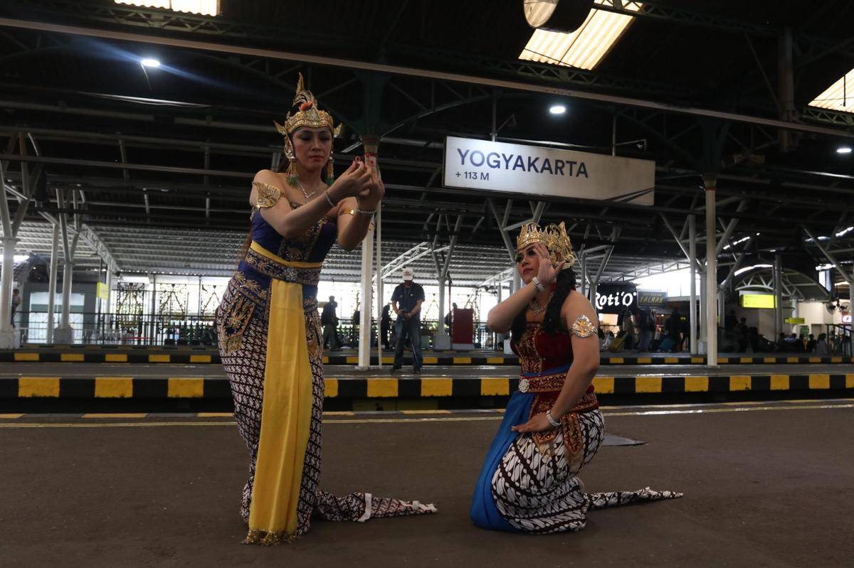 HUT ke-80 KAI, Ada Ramayana Ballet di Stasiun Yogyakarta