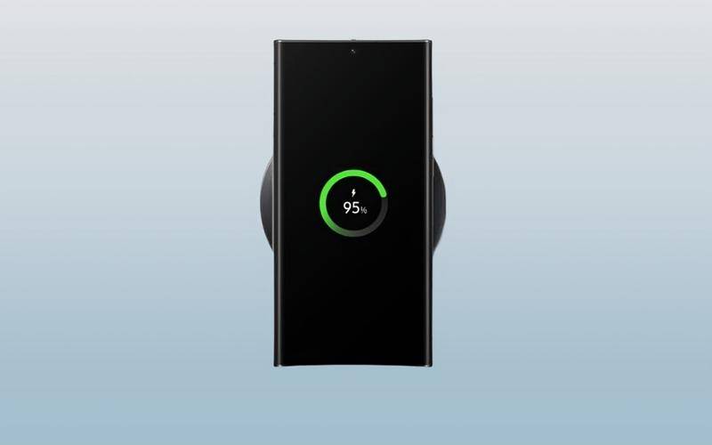 tampilan fitur fast charging yang sudah aktif pada HP Samsung Galaxy